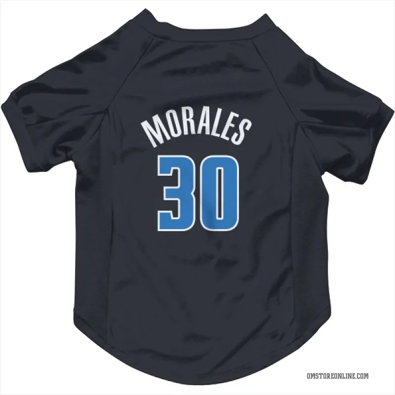 Alex Morales  Black Orlando Magic  Cat & Dog Pet Jersey