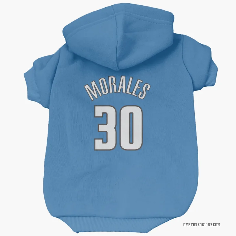 Alex Morales  Blue Orlando Magic  Cat & Dog Pet Hoodie
