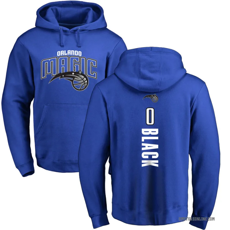 Anthony Black Men's Black Orlando Magic Branded Royal Backer Pullover Hoodie
