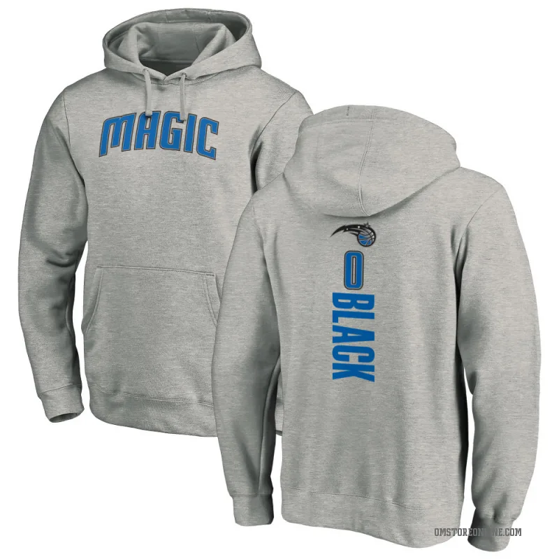 Anthony Black Youth Black Orlando Magic Branded Ash Backer Pullover Hoodie