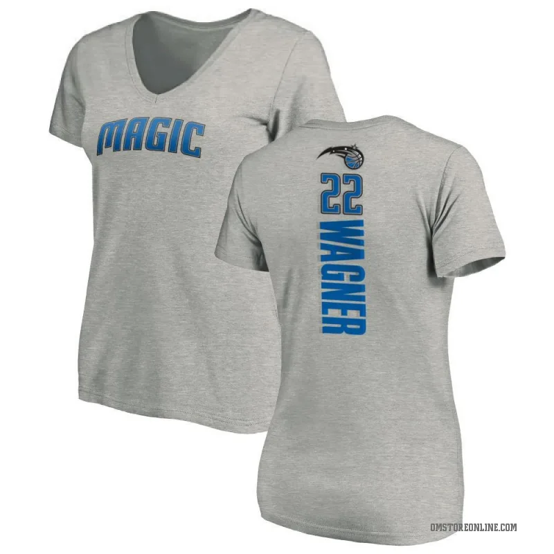 Franz Wagner Women's Orlando Magic Ash Backer T-Shirt