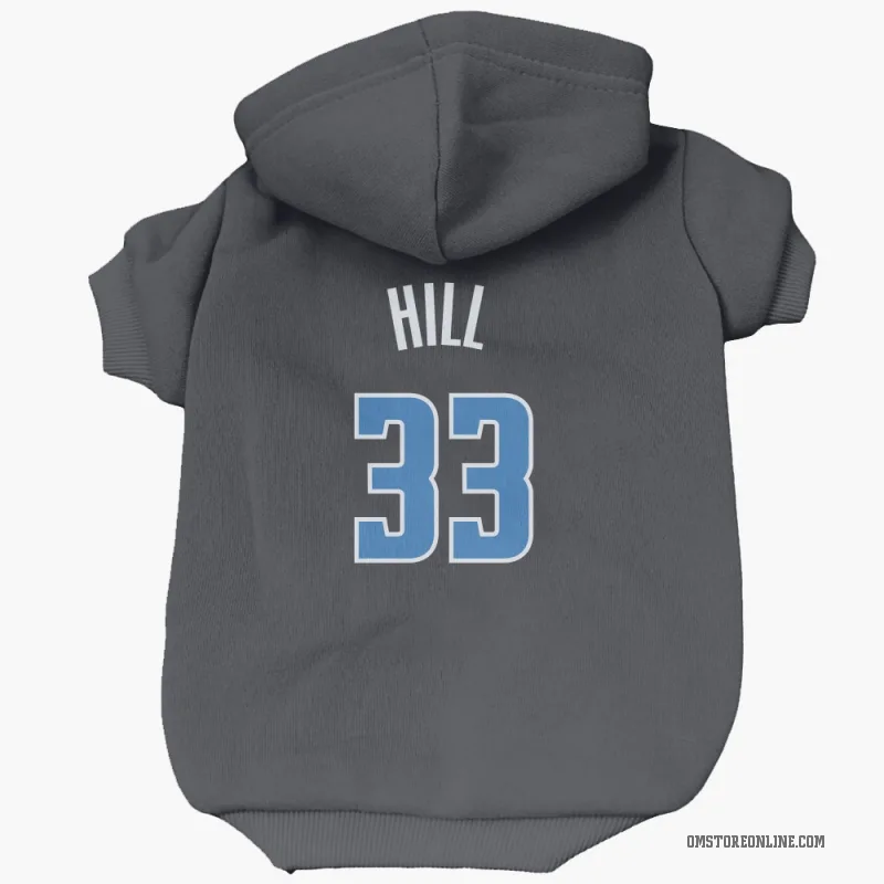 Grant Hill  Black Orlando Magic  Cat & Dog Pet Hoodie