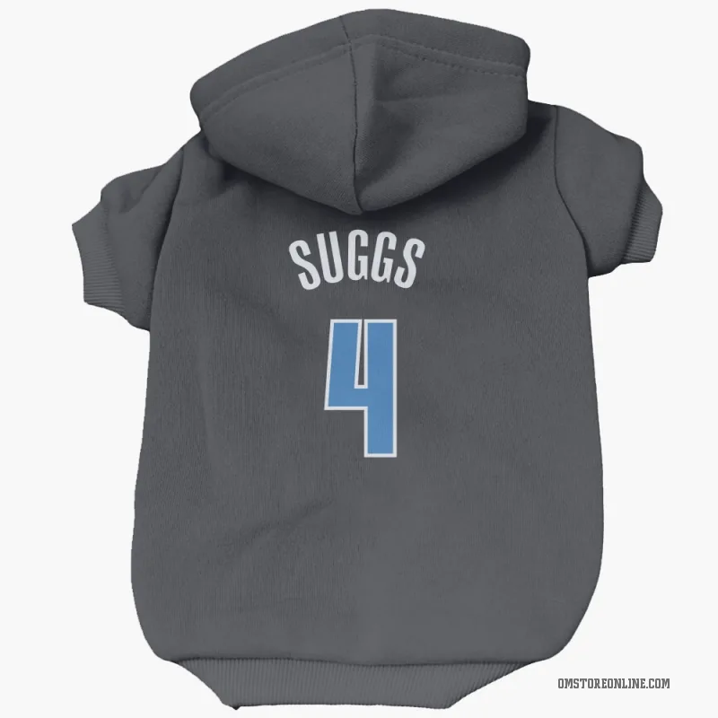 Jalen Suggs Black Orlando Magic Cat & Dog Pet Hoodie
