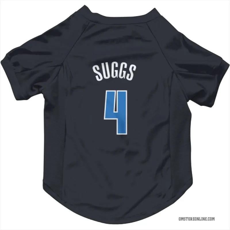 Jalen Suggs Black Orlando Magic Cat & Dog Pet Jersey