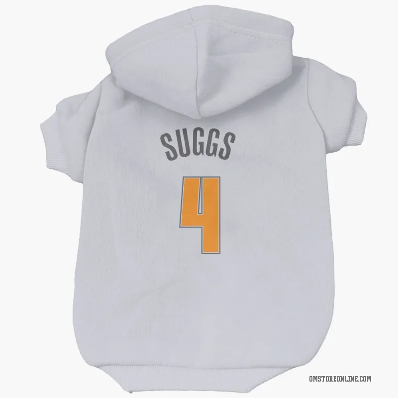 Jalen Suggs White Orlando Magic Cat & Dog Pet Hoodie