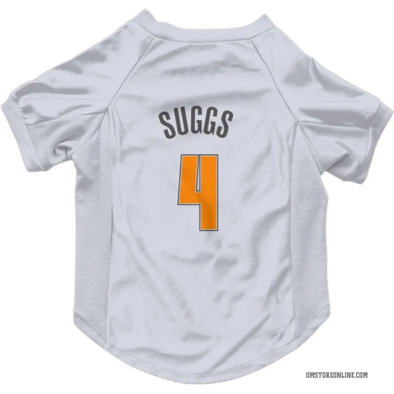Jalen Suggs White Orlando Magic Cat & Dog Pet Jersey