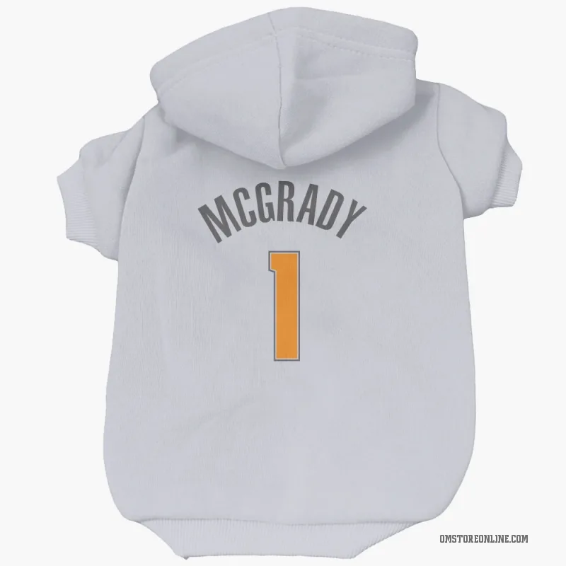 Tracy Mcgrady  White Orlando Magic  Cat & Dog Pet Hoodie