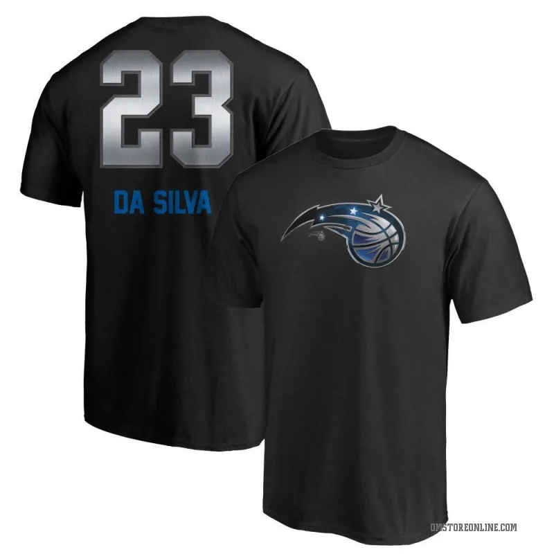 Tristan da Silva Men's Black Orlando Magic Midnight Mascot T-Shirt