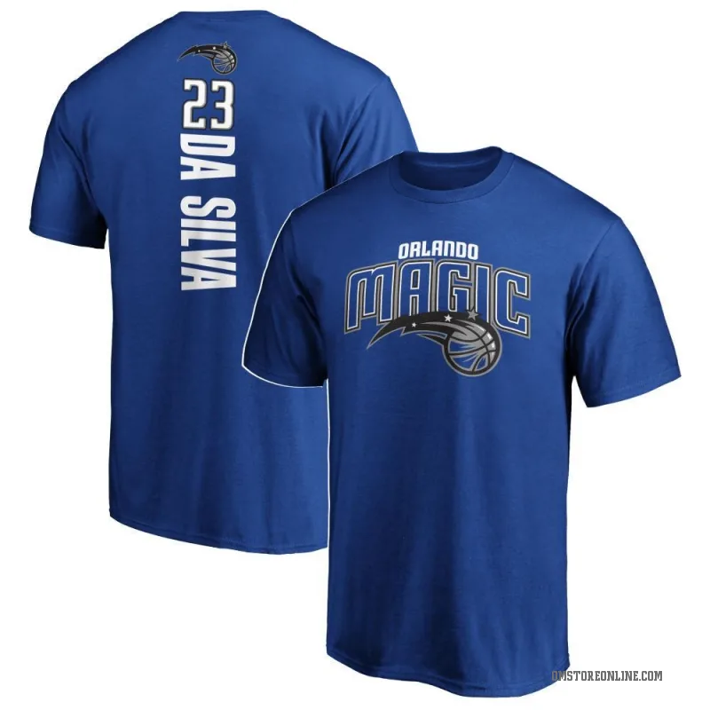 Tristan da Silva Men's Royal Orlando Magic Backer T-Shirt