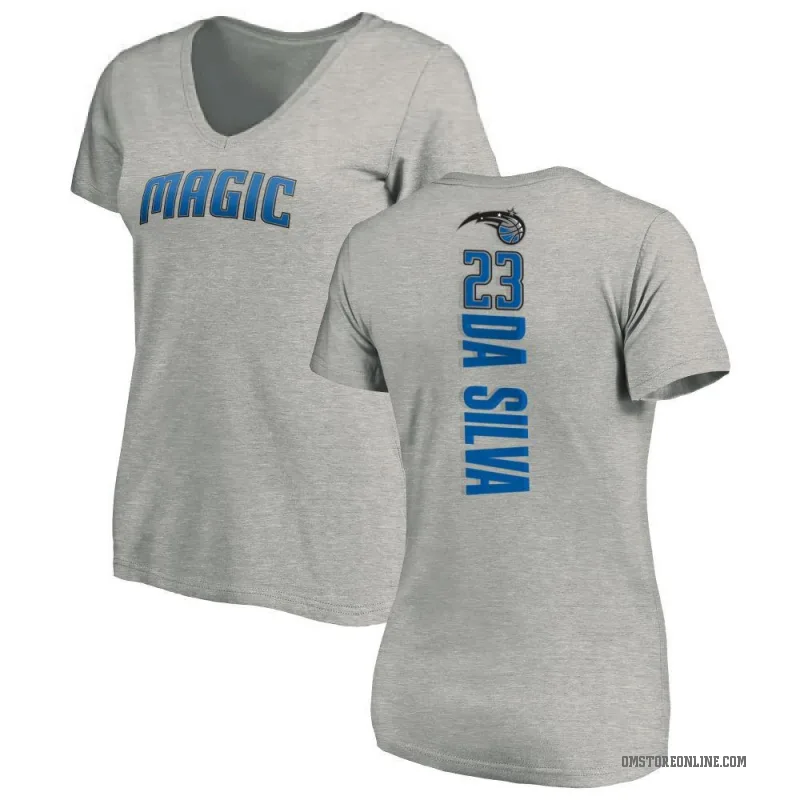 Tristan da Silva Women's Orlando Magic Ash Backer T-Shirt