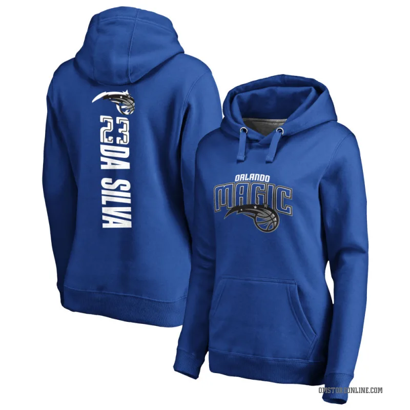 Tristan da Silva Women's Royal Orlando Magic Branded Backer Pullover Hoodie
