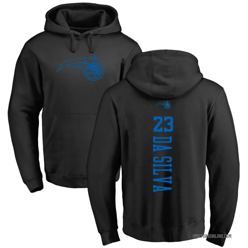 Tristan da Silva Youth Black Orlando Magic Branded One Color Backer Pullover Hoodie